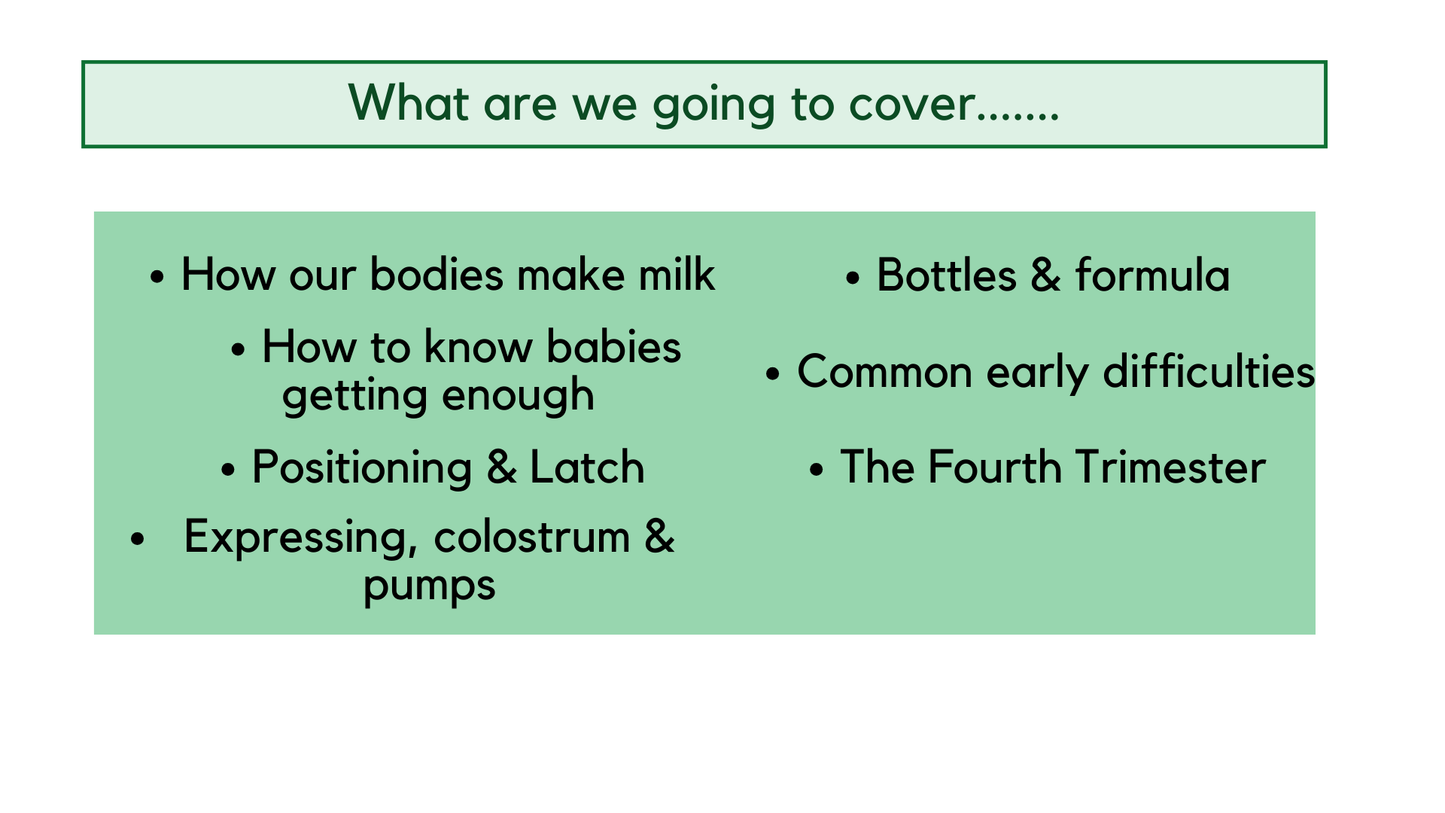 Antenatal Breastfeeding Webinar